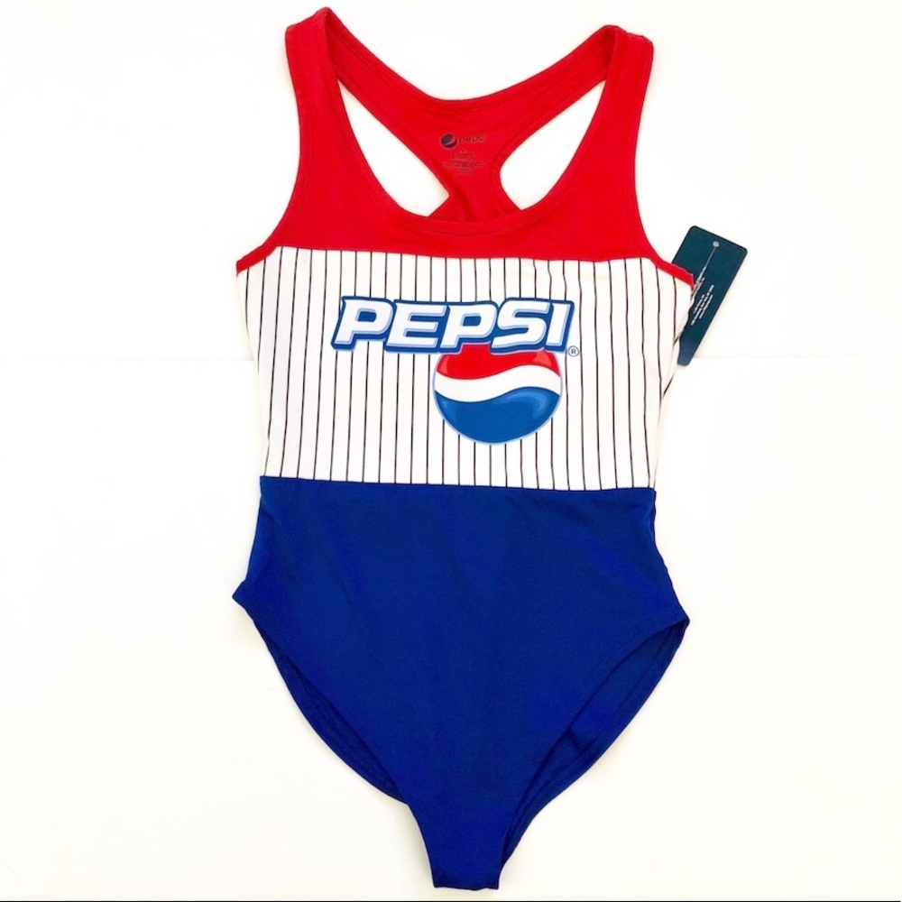 Pepsi Bathing suit S NWT